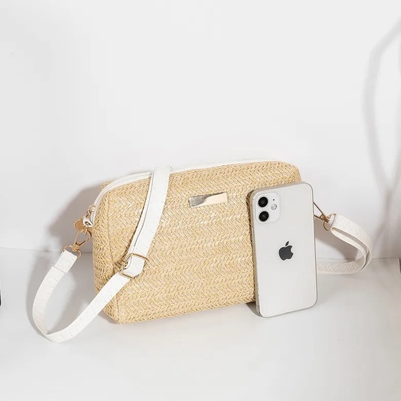 NEW Picnic Babe Straw shoulder bag - Picture 5 of 11